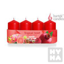 detail Bartek svicky advent 4ks thang 240g mix red a pink