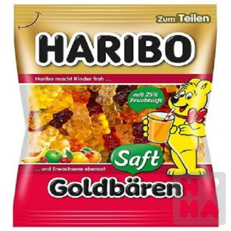 detail Haribo 175g Saft GoldBaren